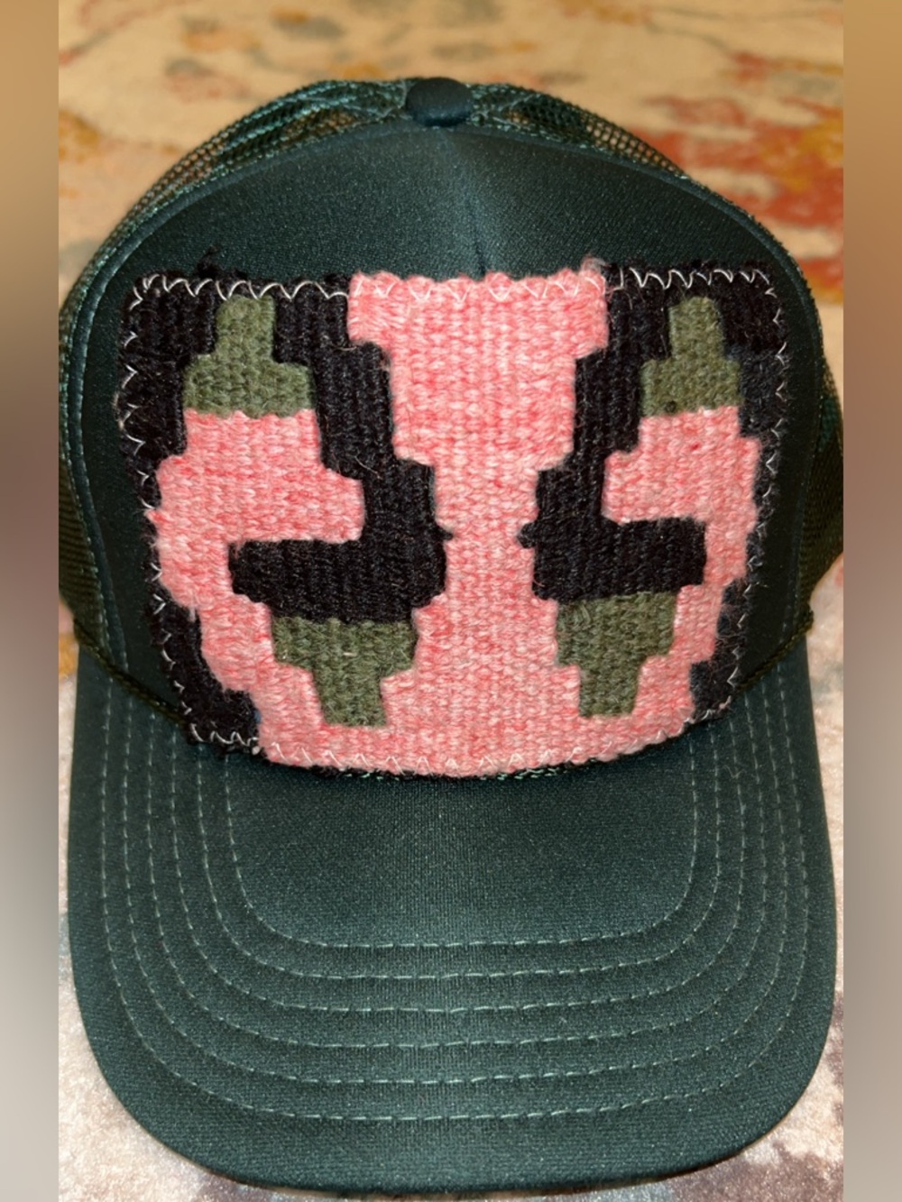 Orijinal Kilim Truker Hat New Dark Green - Picture 3 of 5